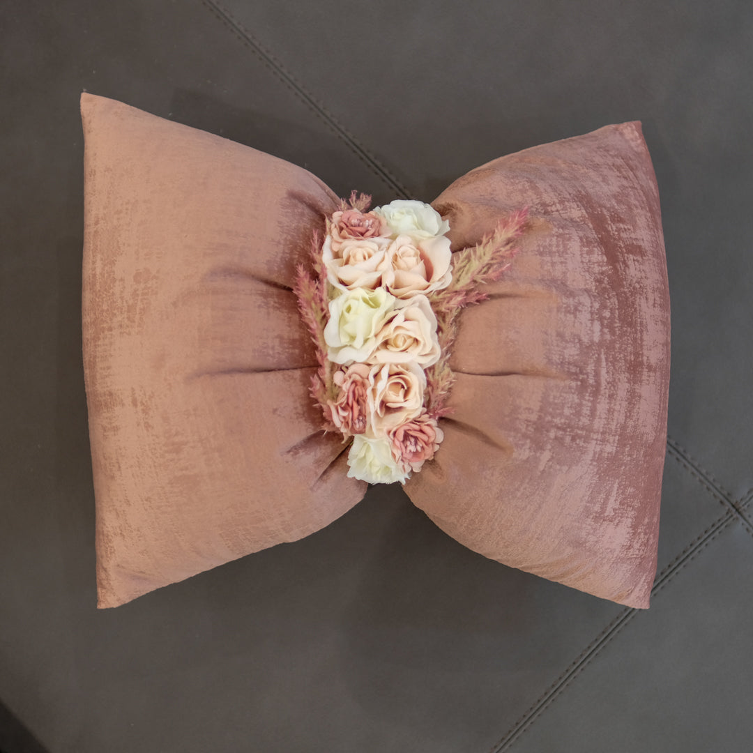 Cuscino Velluto e Fiori