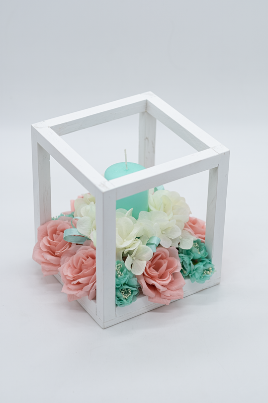 Centrotavola Lanterna in legno BIG