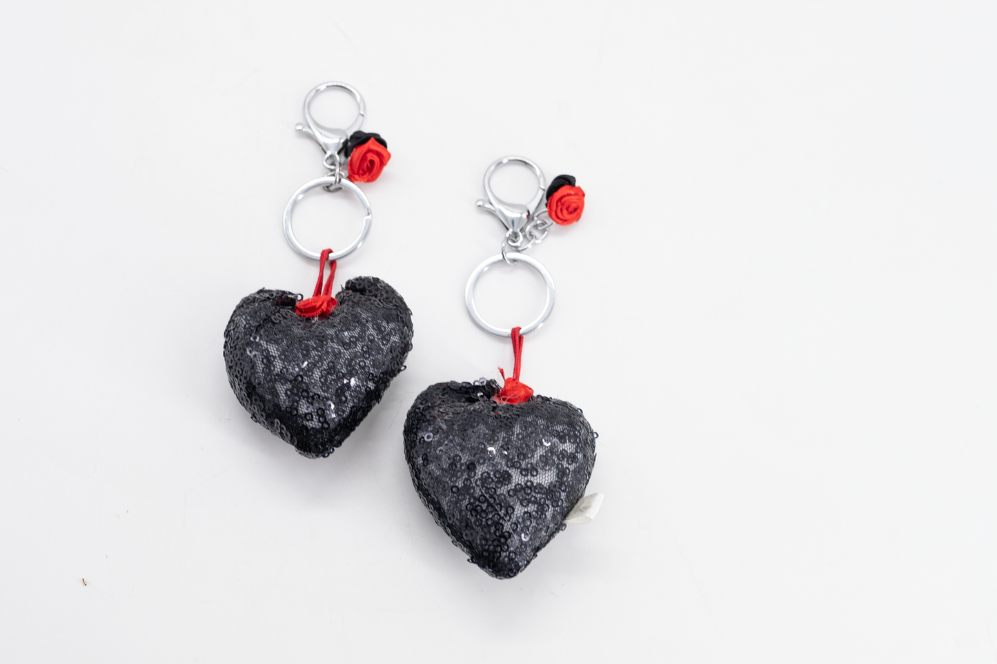 Portachiavi cuore glamour