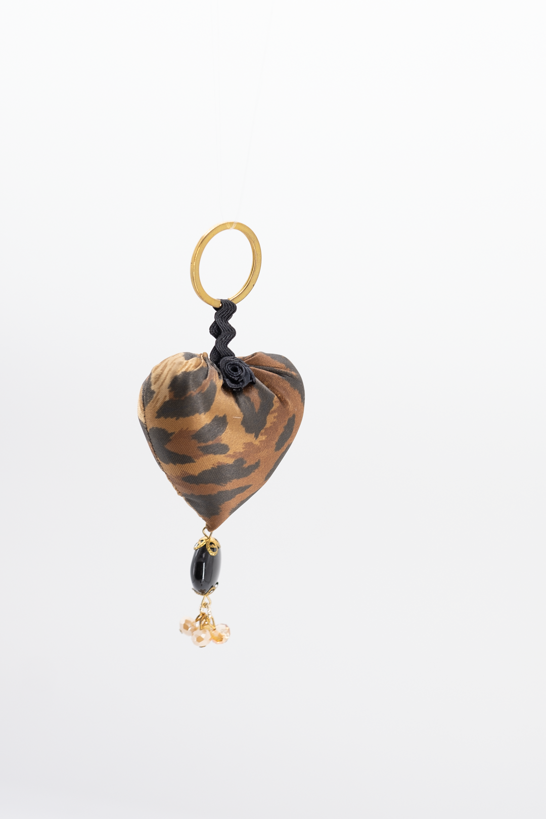 Portachiavi cuore animalier