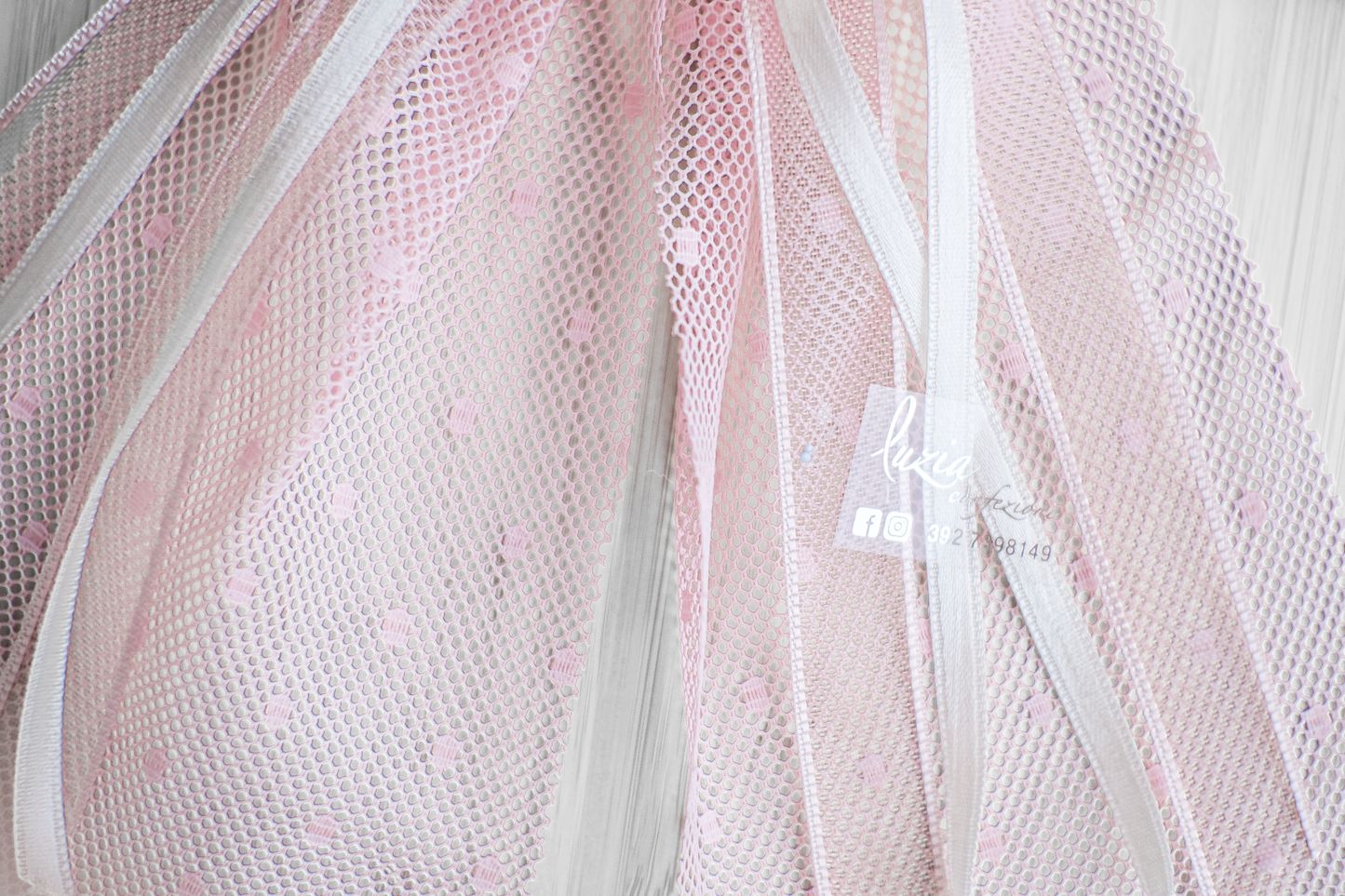 Fiocco per Nascita Tulle - Idea Bomboniera