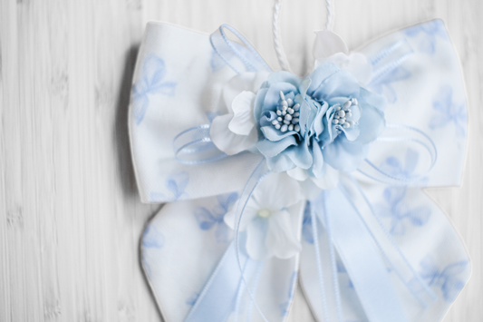 Fiocco per Nascita Cotone - Idea Bomboniera