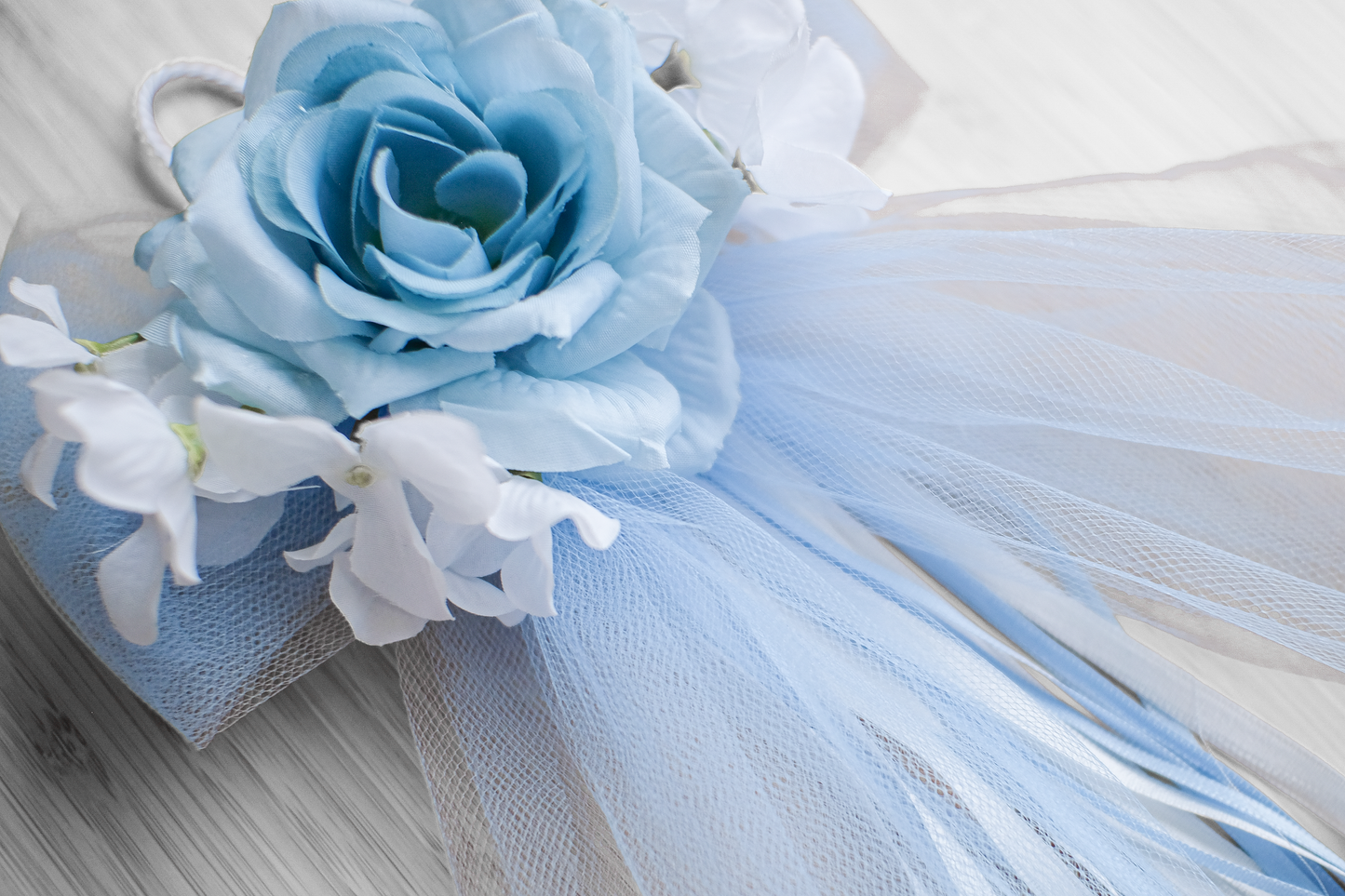 Fiocco per Nascita Tulle - Idea Bomboniera