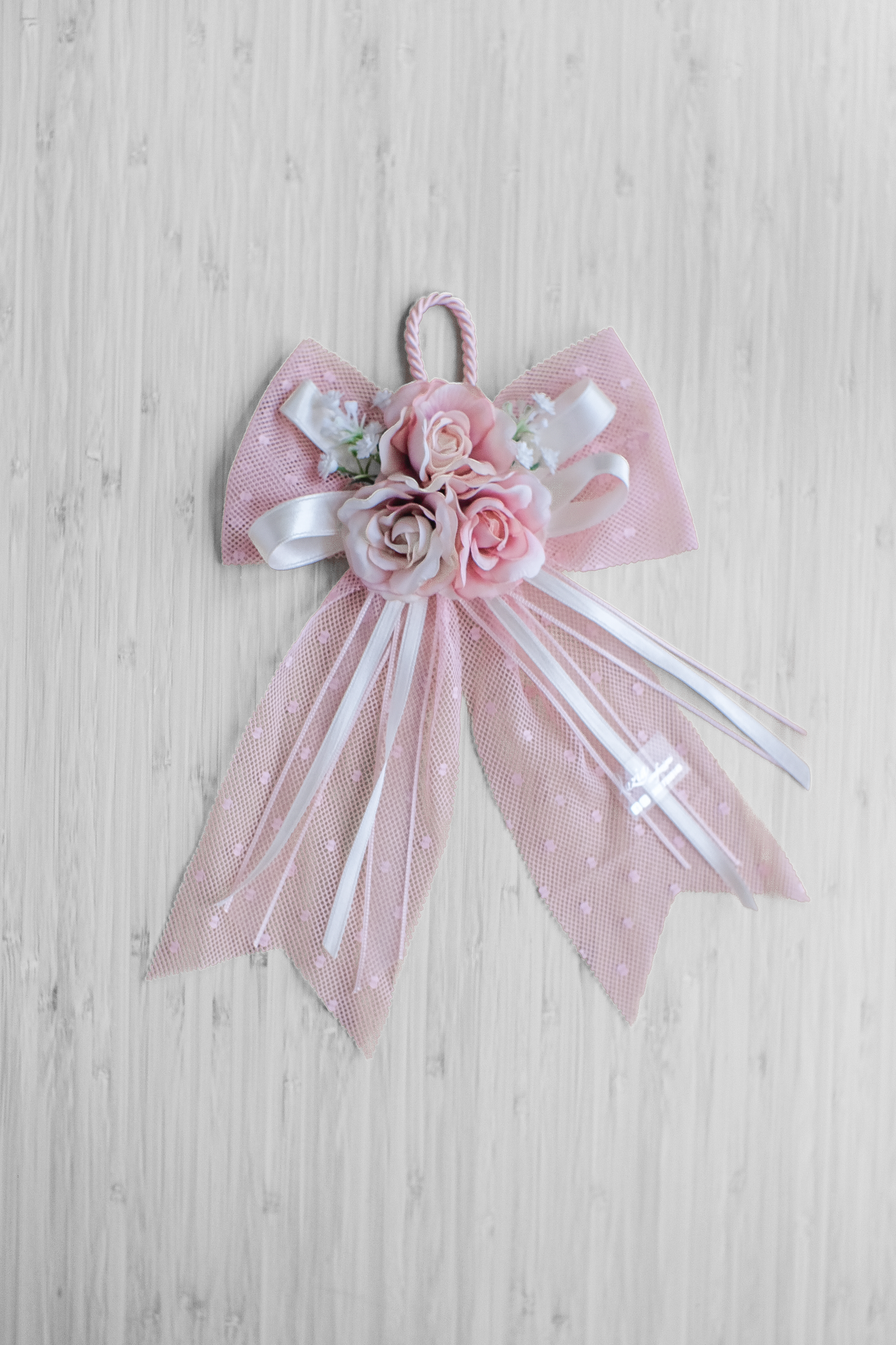 Fiocco per Nascita Tulle - Idea Bomboniera