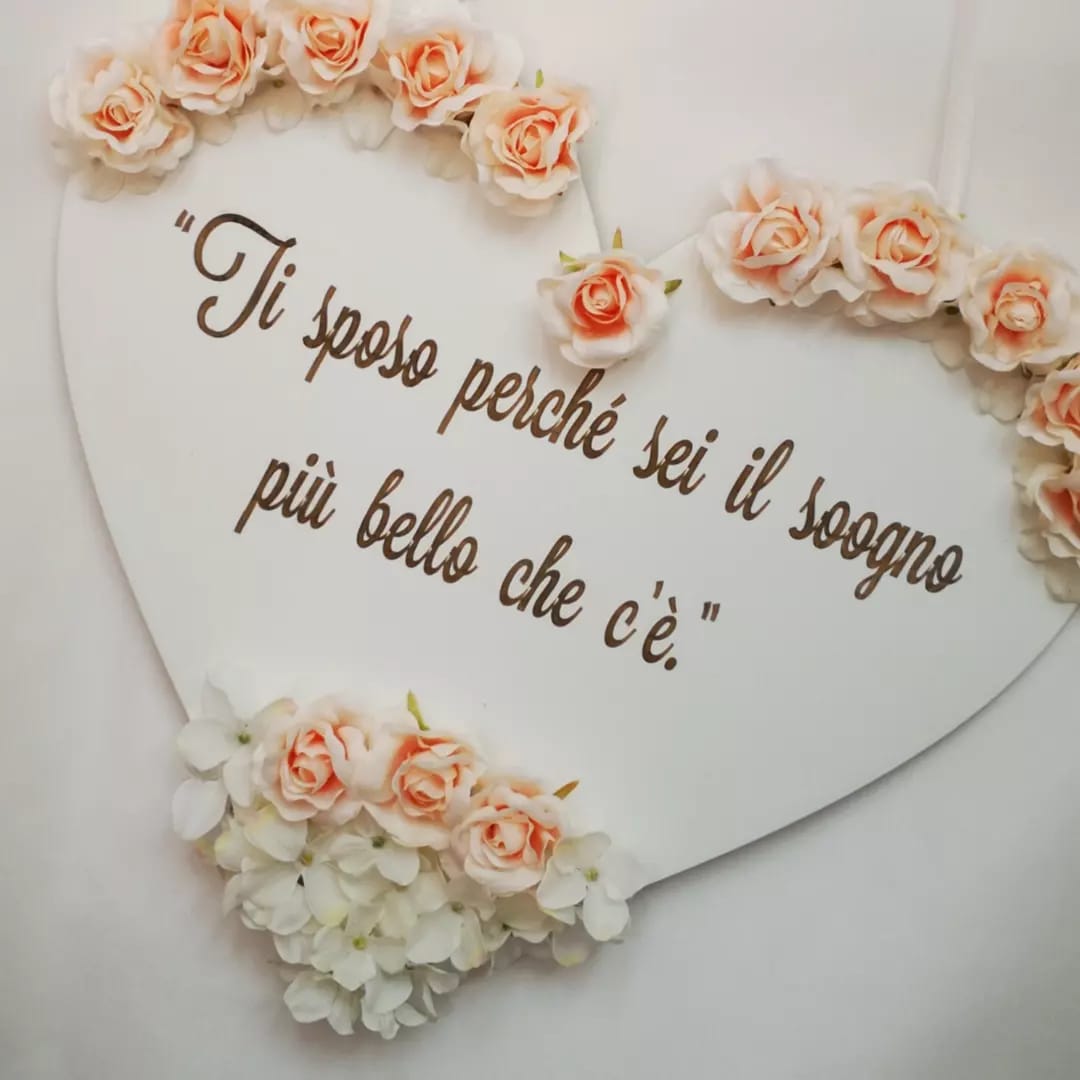 Lavagna a cuore per Damini e Damine